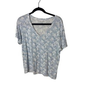 American Eagle Soft & Sexy Floral Dainty Whimsy Short Sleeve